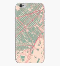Barcelona Map (Springtime) iPhone Case