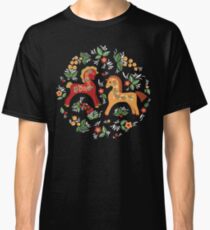 Volkspferde Muster Classic T-Shirt