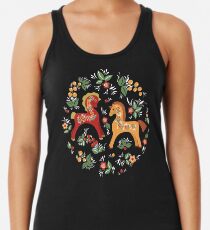 Volkspferde Muster Tanktop für Frauen