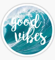 Good Vibes: Waves Sticker