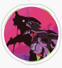EVA 01 - Evangelion T-shirt / Poster / Phone case / Mug 2 Sticker