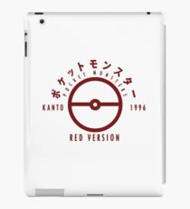 Pokemon Red Version iPad Case/Skin