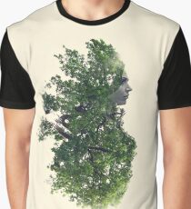 Double Exposure Graphic T-Shirt