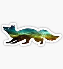 Galaxy Fox Sticker