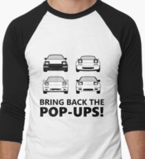 Bring back the pop-ups! Men's Baseball ¾ T-Shirt