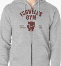 Fogwells Fitnessstudio Hoodie mit Reißverschluss