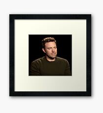 Sad Affleck Framed Print