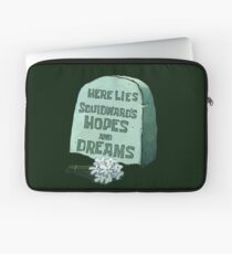 Here Lies Squidward's Hopes and Dreams Laptop Sleeve