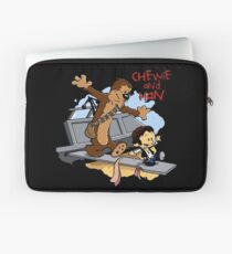 Calvin And Hobbes Parody Laptop Sleeve