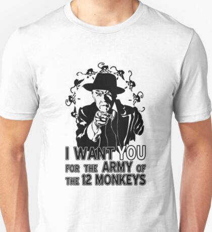 twelve monkeys t shirt