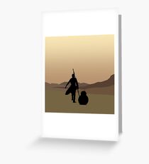 Reise erwartet Grußkarte