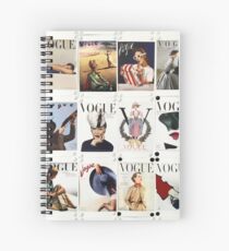Vintage Vogue Spiral Notebook