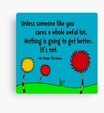 Unless Canvas Print
