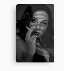 The girl Metal Print