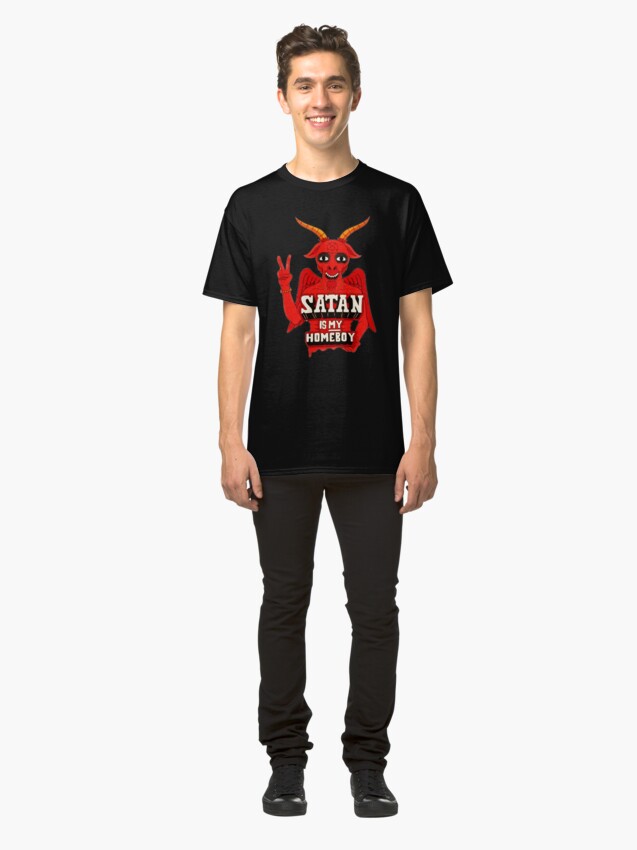 satan is my homeboy t shirt