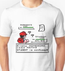 Homework Pokemon Battle Unisex T-Shirt