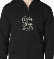 Never Tell Me The Odds (YELLOW) Zipped Hoodie