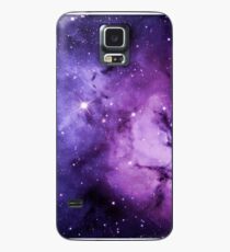 Funda/vinilo para Samsung Galaxy Nebulosa morada