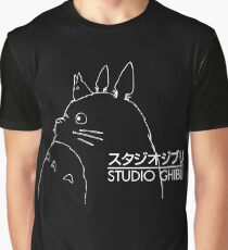 Studio Ghibli Inspired Totoro Graphic T-Shirt