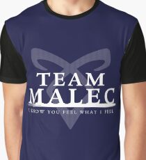 Shadowhunters - Team Malec Graphic T-Shirt