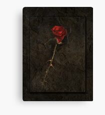 Blood Rose 2 Canvas Print