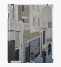 Street Scene (painting) iPad Case/Skin