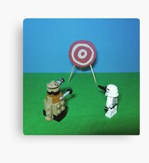Intergalactic Shoot Off Canvas Print