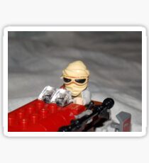Lego Rey on her Speeder Sticker