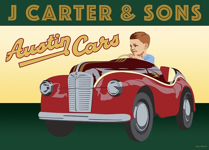 "J Carter�s Austin Cars" by Carter & Rickard Redbubble "J Carter�s Austin Cars" by Carter & Rickard Redbubble