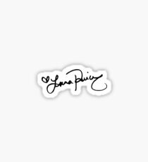 Lana parrilla / Autograph Sticker