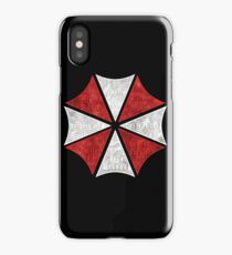 Resident Evil Umbrella Typography iPhone Case