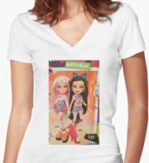Bratz Women's Fitted V-Neck T-Shirt