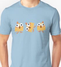 Camiseta unisex Triple Chick