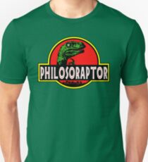 Philosoraptor Meme Funny Velociraptor Dinosaur T Shirt Unisex T-Shirt