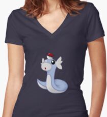 Dratini Women's Fitted V-Neck T-Shirt
