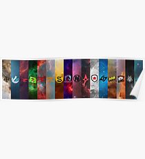 CSGO MAJOR 2016 TEAMS Poster