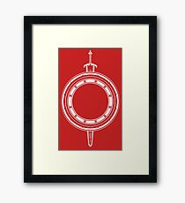 Sword & Shield Framed Print