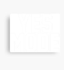 YES Mode Canvas Print