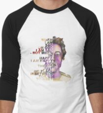 "Flashlight" Brian Sella Album Cover graphic Men's Baseball ¾ T-Shirt