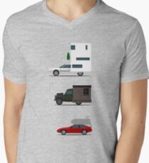 Motorhome challenge Men's V-Neck T-Shirt