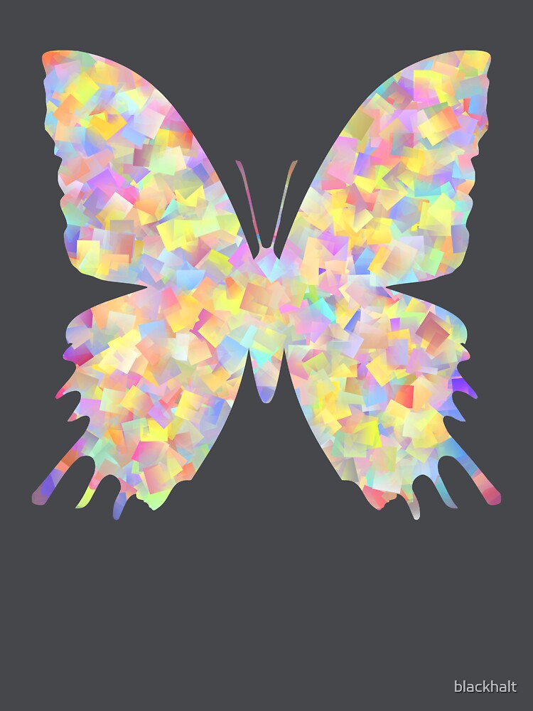 Pastel Motley Butterfly by blackhalt