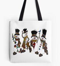 Snow Play Tote Bag