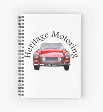 MG Midget Spiral Notebook