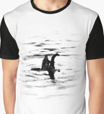 Bigfoot and the Loch Ness Monster team-up confirmed? Graphic T-Shirt