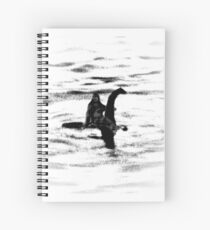 Bigfoot and the Loch Ness Monster team-up confirmed? Spiral Notebook