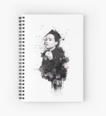 Ellen Page - splatters 2 Spiral Notebook