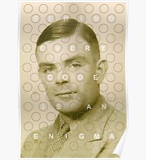 Every code is an enigma Poster