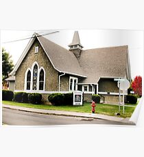 "Church Fire Hydrant: Used Only When the Preachin' Gets Too Hot"... prints and products Poster