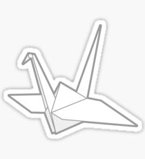 Paper Crane Sticker