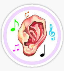 EAR MUSIC Sticker